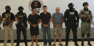 Desarticulan célula delictiva y capturan a 3 objetivos prioritarios en Coahuayana, por homicidio, secuestro y desaparición forzada