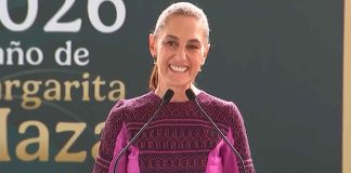 Destaca Sheinbaum fuerza de las mujeres y vigencia de ideales de Morelos en Apatzingán