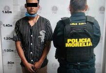 Detienen a hombre por ingresar a domicilio ajeno en Morelia