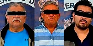 FGE detiene a tres presuntos extorsionadores de concesionarios de las rutas Verde 1 y Verde 2, en Morelia