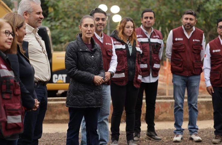 Durante visita de Sheinbaum, Conagua supervisa rehabilitación de plantas de tratamiento del Lago de Pátzcuaro