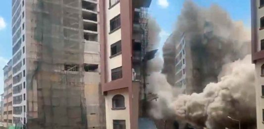 #VIDEO // Tragedia en Kenia: colapsa edificio de más de 12 pisos en Nairobi