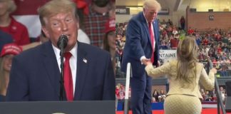 #VIDEO// Elogia Donald Trump el trasero de Nicki Minaj durante mitin en Michigan