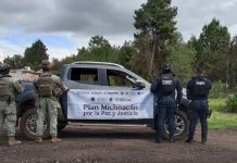 GC y Ejército recuperan camioneta robada, en Salvador Escalante