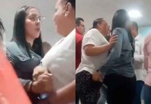 #VIDEO // “Deme la cara” Escolta de Rocío Nahle agrede a mujer que exigía medicinas para niños con cáncer