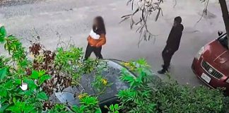 #VIDEO // Joven se salva de ser privada de la libertad al ir a su trabajo en Escobedo