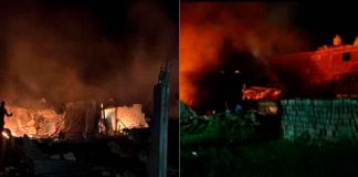 Explosión deja vivienda calcinada en Buenavista Tomatlán; investigan posible almacenamiento de explosivos