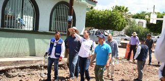 Carlos Soto supervisó avances de pavimentación en Atecucario y Romero de Guzmán