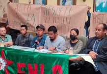FNLS exige alto a la represión, retiro de vallas y operativo de seguridad