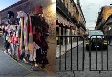 Aseguran mercancía a 70 ambulantes por vender en el Centro de Morelia