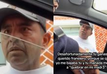 #VIDEO : Franelero amenaza y agrede a conductor en Puebla