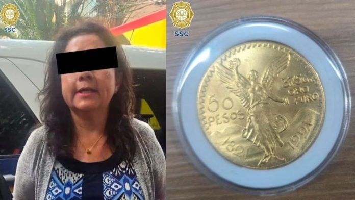 Fraude en CDMX_ Paga 80 mil pesos por centenario falso; cae presunta cómplice