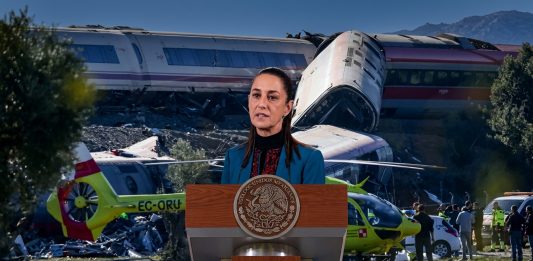 #VIDEO // Sheinbaum expresa solidaridad con España tras choque de trenes que deja 68 muertos