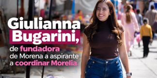 Giulianna Bugarini, de fundadora de Morena a aspirante a coordinar la transformación de Morelia