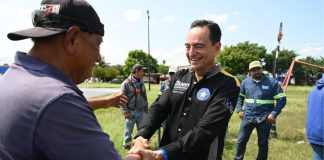 Supervisa Carlos Soto mantenimiento del equipo de bombeo Garibay para fortalecer el abasto de agua