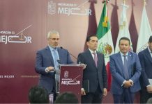 Hay diálogo permanente con FNLS: Bedolla tras intenso operativo para evitar la colocación de plantón en el centro histórico
