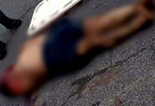 Hallan a hombre maniatado y asesinado frente al panteón de Apatzingán