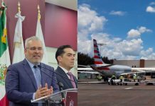 Bedolla celebra inversión de mil mdp para ampliar Aeropuerto de Morelia, “Es el Aeropuerto número 1 de personas migrantes”