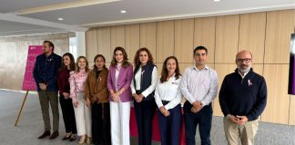 Presentan campaña Morelia Rosa para detección oportuna de cáncer de mama