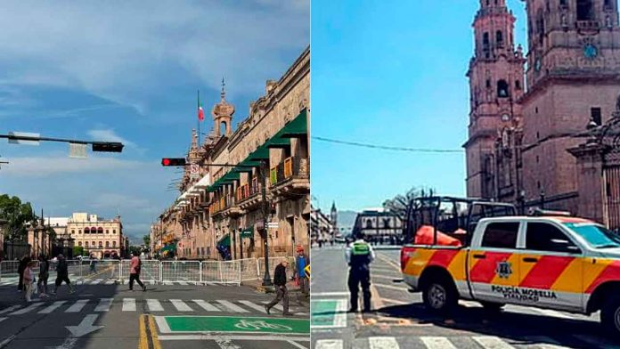 Habra-cierres-viales-en-el-Centro-de-Morelia