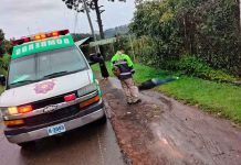 Hombre ejecutado a tiros es localizado en la carretera Jucutacato-Cutzato, en Uruapan