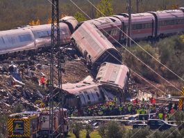 Grave choque de trenes de alta velocidad cerca de Toledo