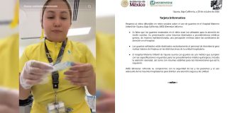 Enfermera denuncia uso de guantes de plástico en partos; IMSS Bienestar lo desmiente