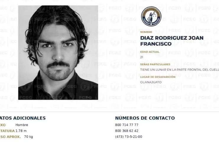 Localizan sin vida a Joan Francisco Díaz, estudiante de la UG
