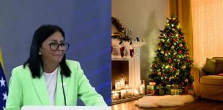 #VIDEO // ¡Otra vez se adelanta la Navidad en Venezuela! Delcy Rodríguez fija el inicio para noviembre