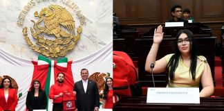 Lázaro Cárdenas alza la voz en el Congreso de Michoacán durante el parlamento juvenil revolucionario 2026