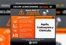 Llama PC a extremar precauciones en la Costa y Sierra ante paso del huracán “Trudy”