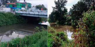 Mantiene OOAPAS monitoreo de ríos y drenes en Morelia tras lluvias por el huracán Simón