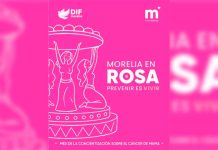 Morelia se viste de rosa: realizarán caminata por la prevención del cáncer de mama