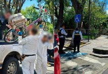 Muere ciclista de 69 años tras sufrir caída en el Jardín de San Diego, en Morelia
