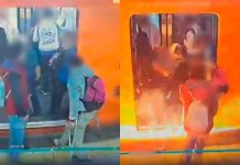 #VIDEO // Muleta provoca cortocircuito e incendio en Metro Moctezuma