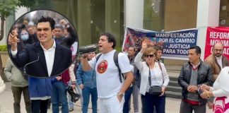 #VIDEO // Trabajadores del IMSS rechazan presencia del PAN y expulsan a Jorge Romero de su plantón en CDMX