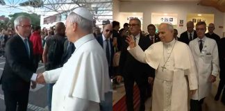 #VIDEO // Entre aplausos y oraciones: El Papa León XIV abandona el hospital en Roma