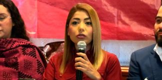 Pide diputada de Morena atención urgente a violencia en Apatzingán La diputada Sandra Olimpia Garibay Esquivel exige mayor seguridad en el Congreso de Michoacán ante la ola de violencia que azota a Apatzingán.