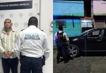 Policía Morelia detiene a hombre por presunto intento de robo a notaría pública Patrulla de la Policía Morelia durante el operativo tras el reporte de intento de robo a una Notaría Pública en la colonia Vista Bella.