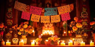 ¿Por qué se coloca papel picado en las ofrendas? Este es su simbolismo
