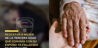 ¡Desgarrador hallazgo en Nuevo León! Rescatan a abuelita que pasó días junto al cuerpo sin vida de su esposo