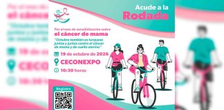 Promueve SSM detección de cáncer de mama con rodada y Feria de Salud en Morelia