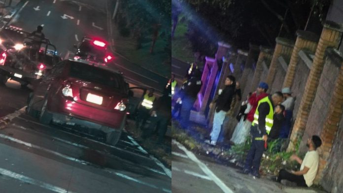 Se registra choque entre tres vehículos en el acceso al Ramal Camelinas, Morelia Patrulleros municipales atienden el reporte de un choque por alcance entre tres vehículos en la avenida Rotarismo de Morelia.