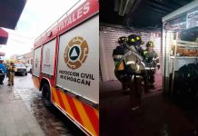 Se registra incendio en un “Tu Plaza” del centro de Morelia