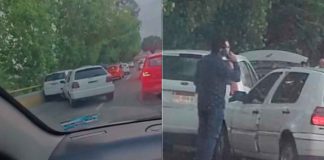 Se registran carambola y otro choque en el Libramiento Norte de Morelia