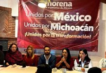 Se suman a Torres Piña ocho de 11 equipos que apoyaban a Raúl Morón; piden cerrar filas en Morena