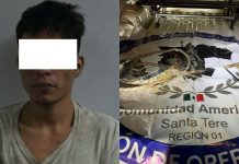 Sorprenden a hombre robando cable de telecomunicaciones; causó daños por 1.2 mdp