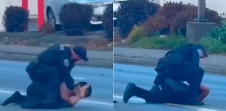 #VIDEO // Suspenden a policía de Washington tras golpear a un hombre