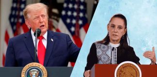 #VIDEO // “Dígame que es broma” Trump cuestiona cómo Sheinbaum pasó de bailarina a presidenta de México