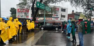 Bloquea Policía Morelia movilización del FNLS en Morelia; denuncian cerco en Centro Histórico